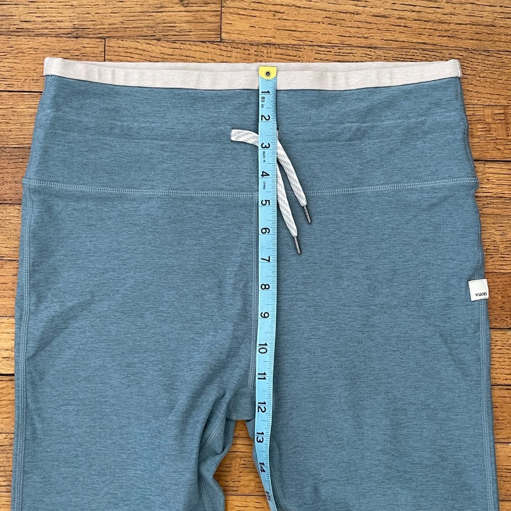 Vuori Vibe Elevation Legging Shade Heather Sz. XL Drawstring - Picture 7 of 9